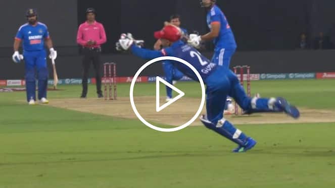 [Watch] Gurbaz Takes A Screamer As India Lose In-Form Shivam Dube Cheaply